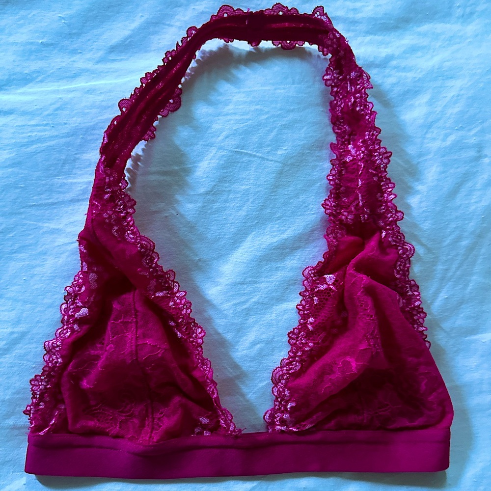 Freepeople Halter Lace Bralette